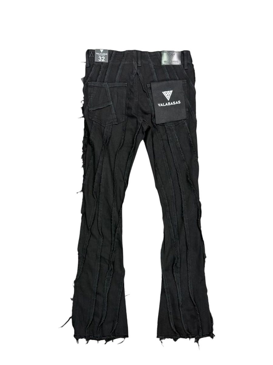 Valabasas Twisted Stacked Denim