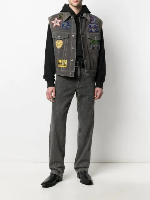 Diesel logo-patch hoodie