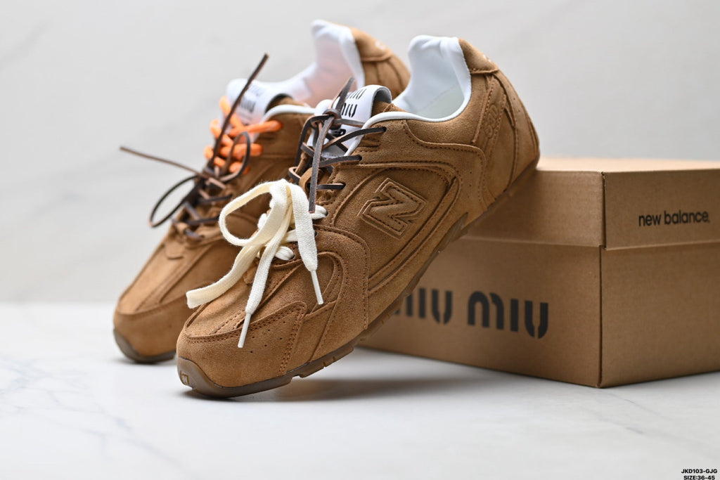 530 SL Retro Sneakers – Caramel Brown
