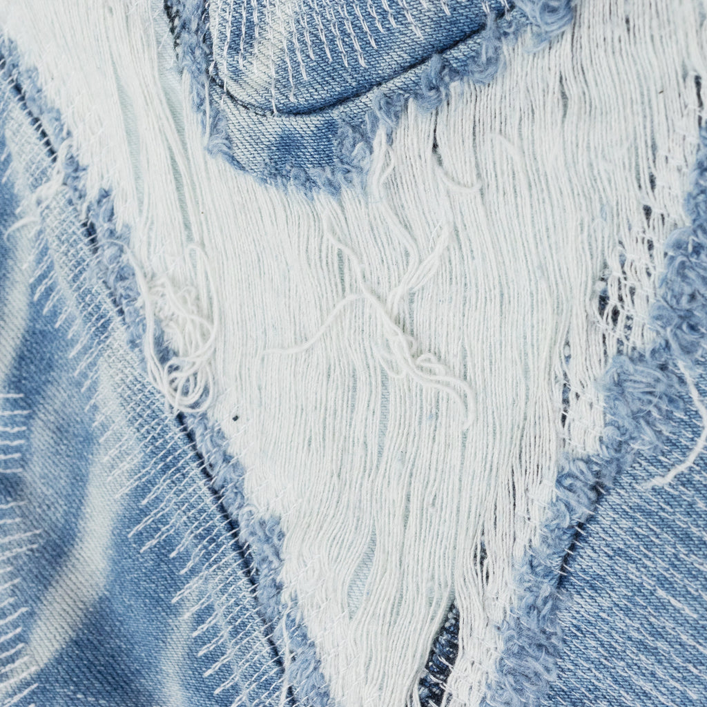 BLUE PATH STRAIGHT JEANS