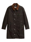 Barbour corduroy-collar jacket