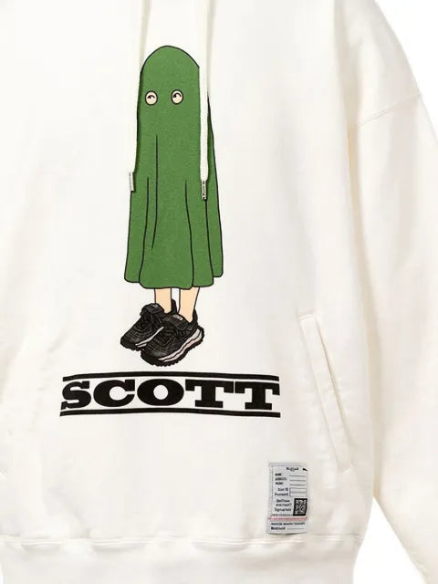 Maison MIHARA YASUHIRO SCOTT printed hoodie