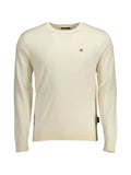 Napapijri crew neck logo-patch sweater
