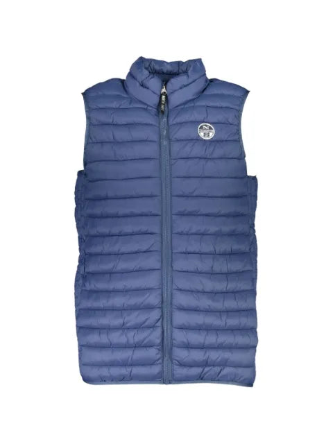 North Sails quilted logo-patch gilet