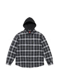 Supreme Plaid Waffle hooded jacket
