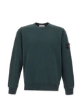 Stone Island 610060 organic-cotton-fleece regular-fit crewneck sweatshirt with raglan sleeves