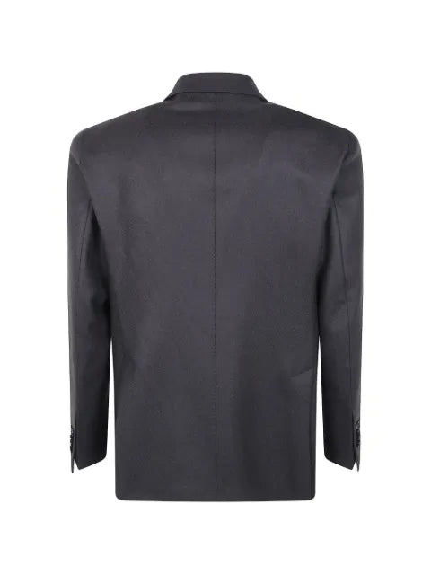 Tagliatore Montecarlo twill-weave notched-lapels blazer