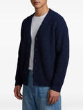 Roberto Collina popcorn-stitch V-neck cardigan