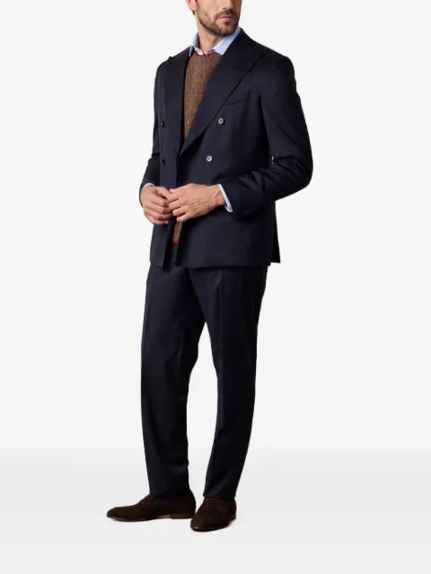 Brooks Brothers Donegal yarn crew-neck sweater