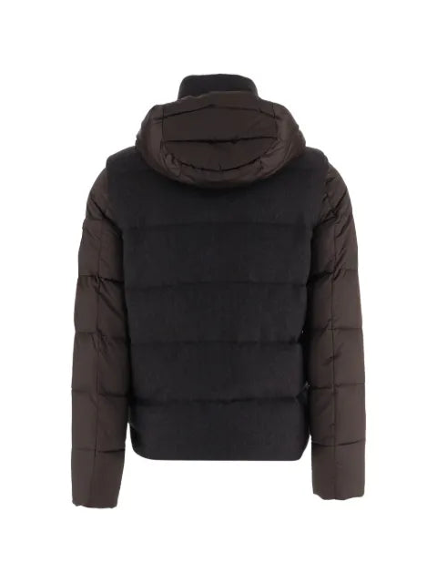 Moorer Casciano hooded padded jacket