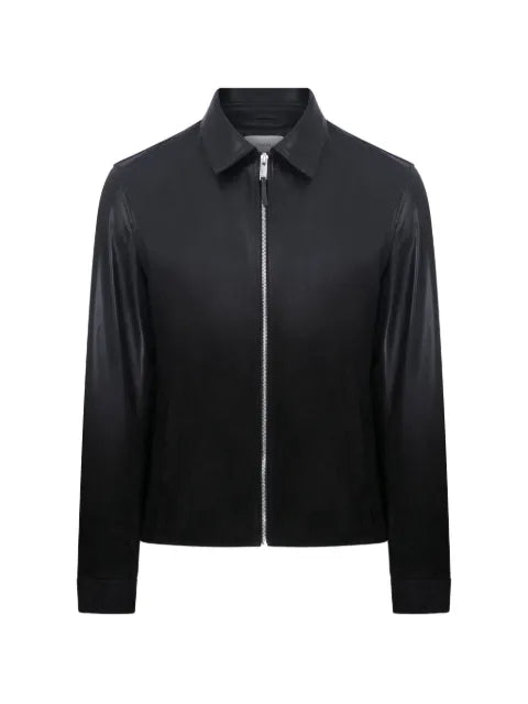 MEGUSTA  degradé suede leather jacket