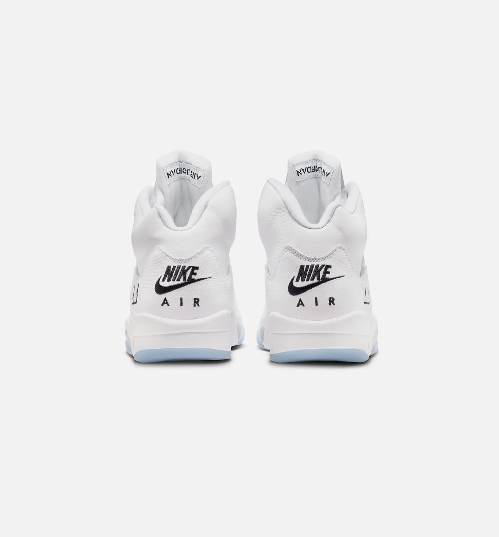 Air Jordan 5 Retro OG White Metallic Men's Sneakers