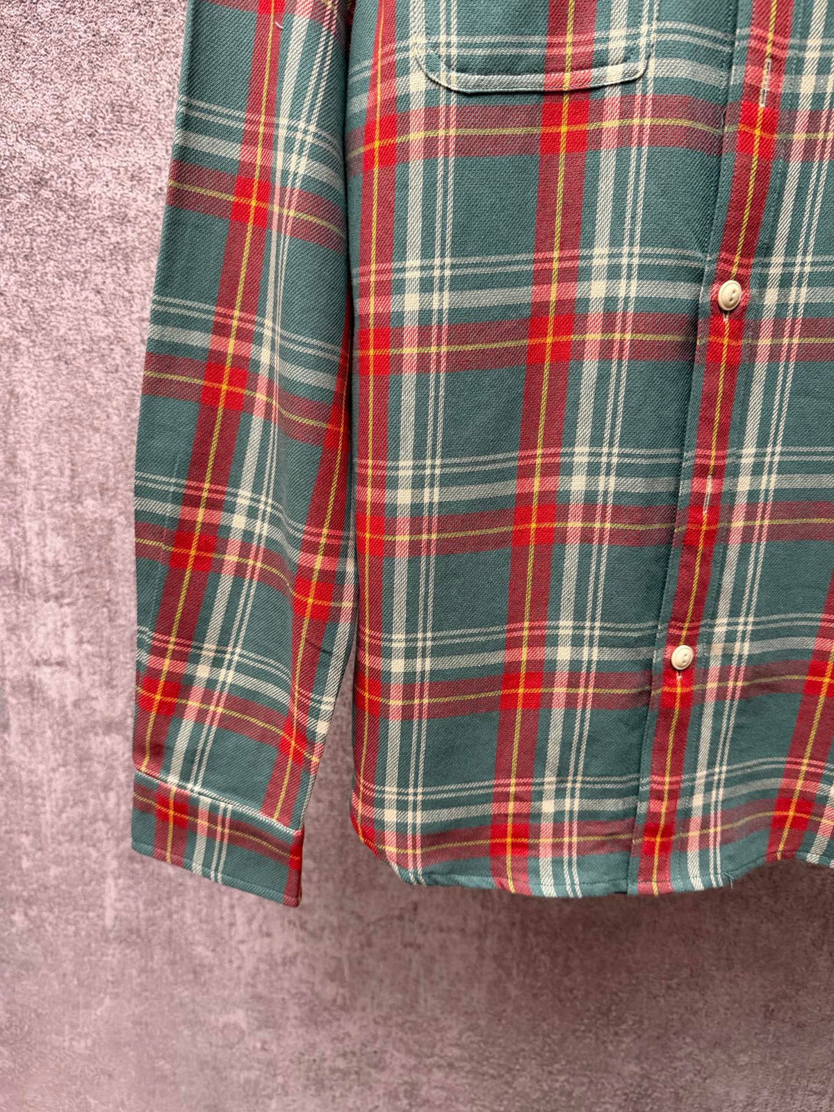 Ralph Lauren Men's Plaid Flannel Long‑Sleeve Button‑Down Shirt