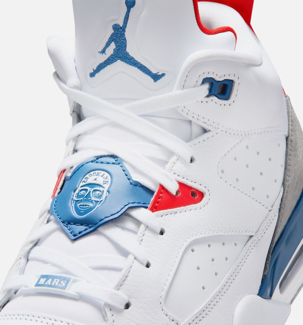 Men's Son of Mars Low White Varsity Red