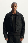 Black Raw Carpenter Jacket