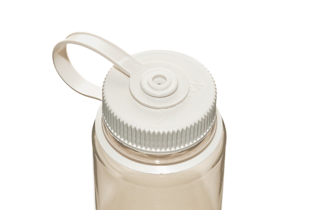 Nalgene 1L Wide Mouth Tritan Sustain Water Bottle: Monochrome COTTON