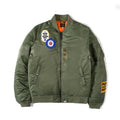 Bathing Ape Coat Autumn and Winter Men's Casual Armband Baseball Cotton-Padded Jacket Jacket Men's and Women's Coats