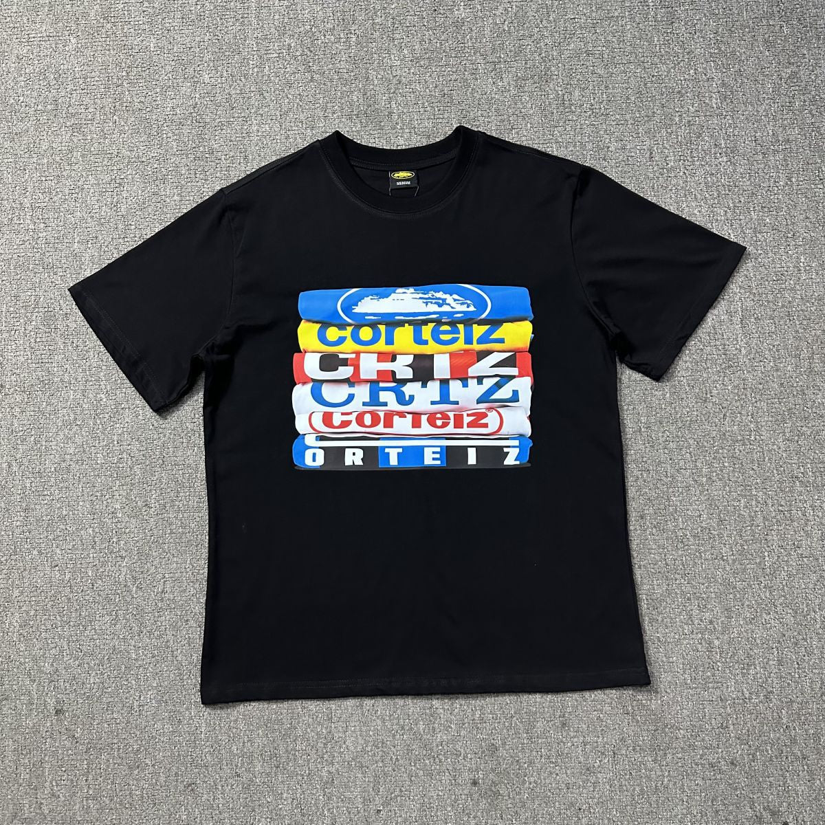 Corteiz Multi‑Graphic Print Crew Neck Short Sleeve T‑Shirt Unisex