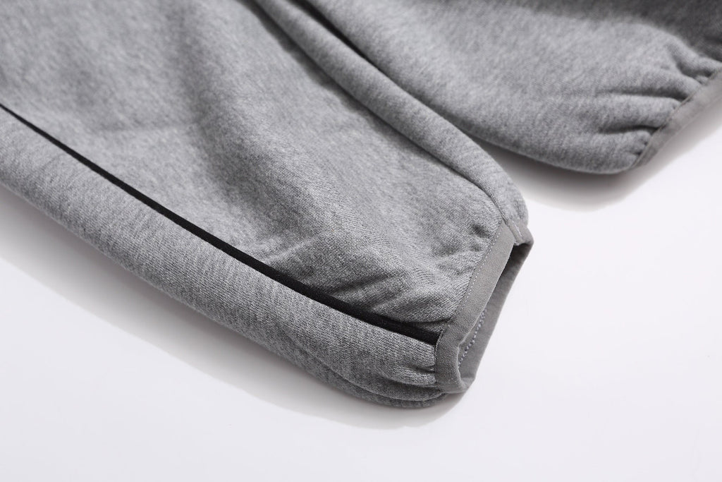 Fear of God Striped Letter Embroidered Fleece Zip-Up Jacket Unisex