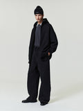 Cotton Canvas Pleat Front Pant