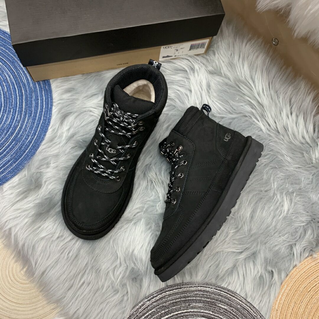 Black Men’s Casual Lace-Up Sneakers — New Arrival | In Stock