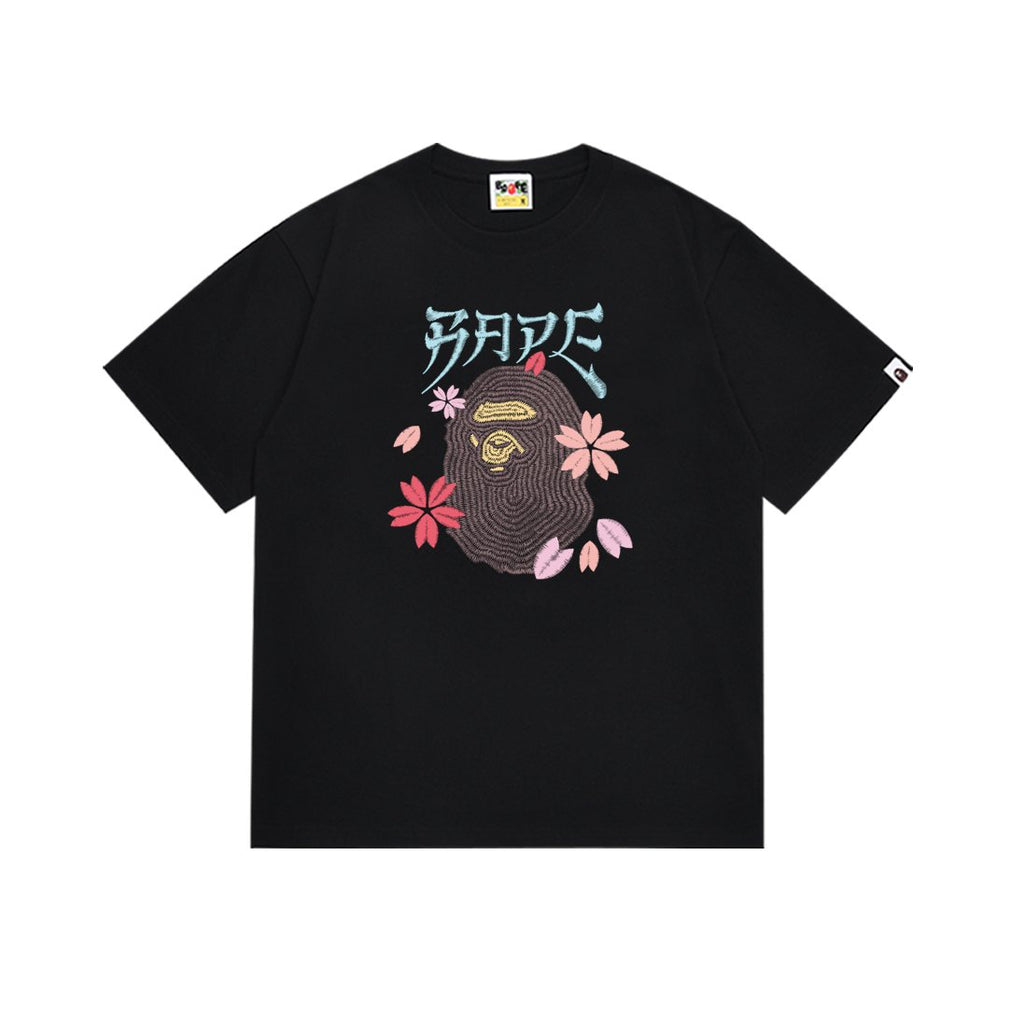 BAPE Floral Ape Graphic Short-Sleeve T-Shirt