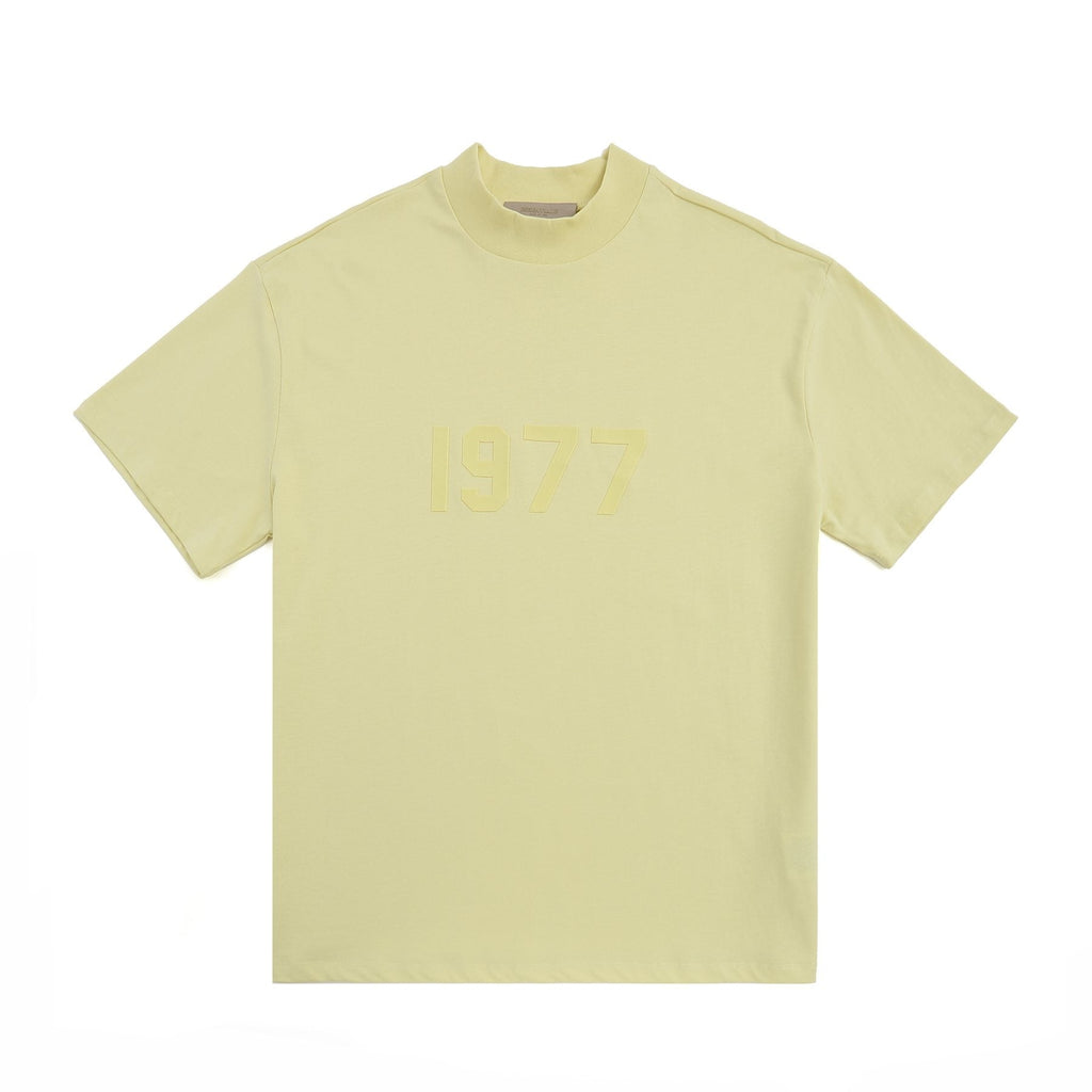 ESSENTIALS 1977 Tonal Wordmark Mock-Neck T-Shirt