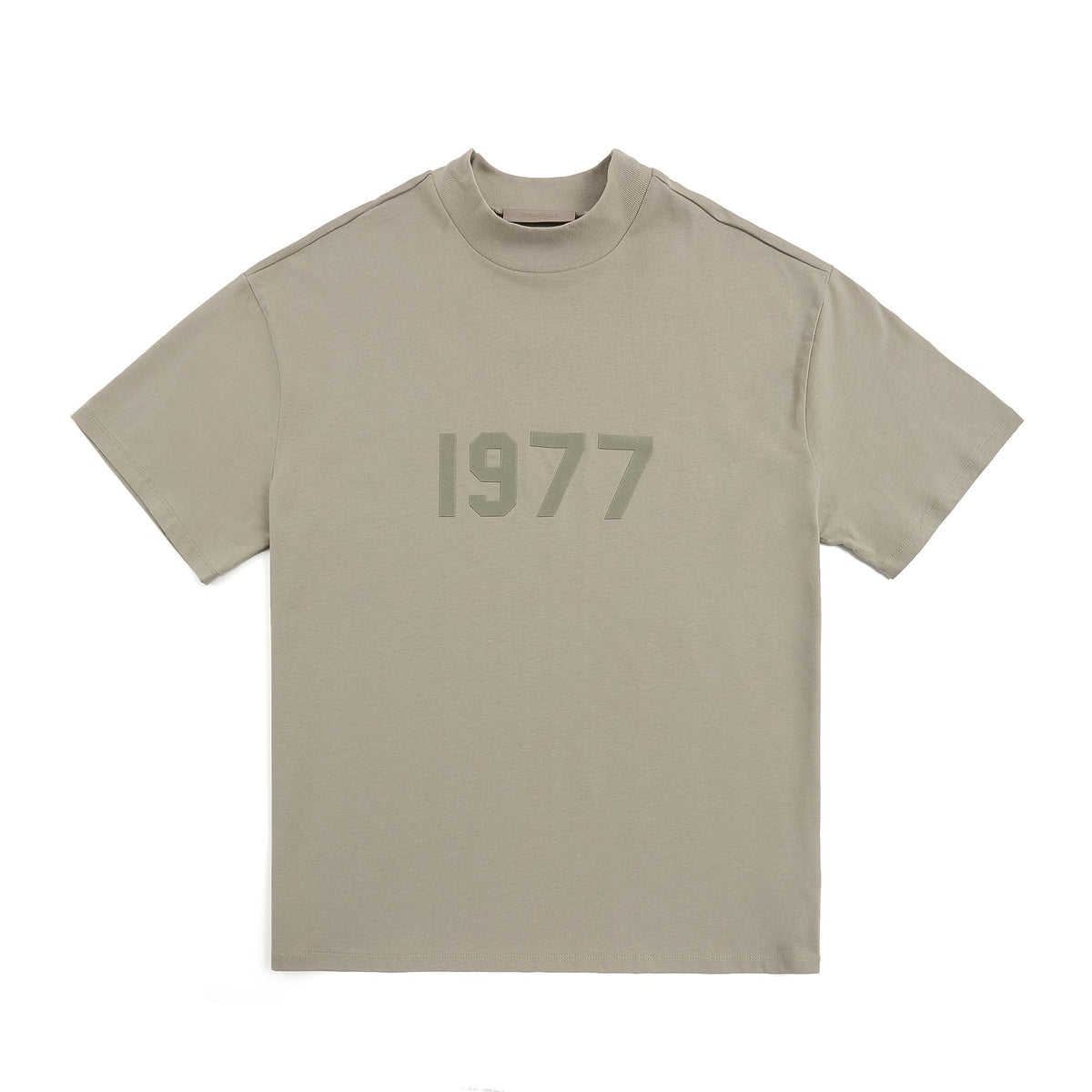 ESSENTIALS 1977 Tonal Wordmark Mock-Neck T-Shirt