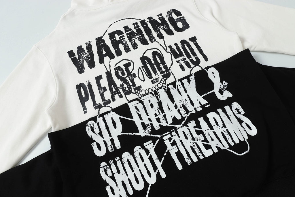 THAT'S A AWFUL LOT OF COUGH SYRUP Warning Graphic Hoodie