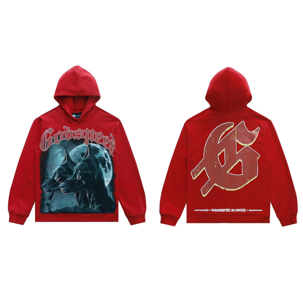 Godspeed Manifested Dog Graphic Hoodie