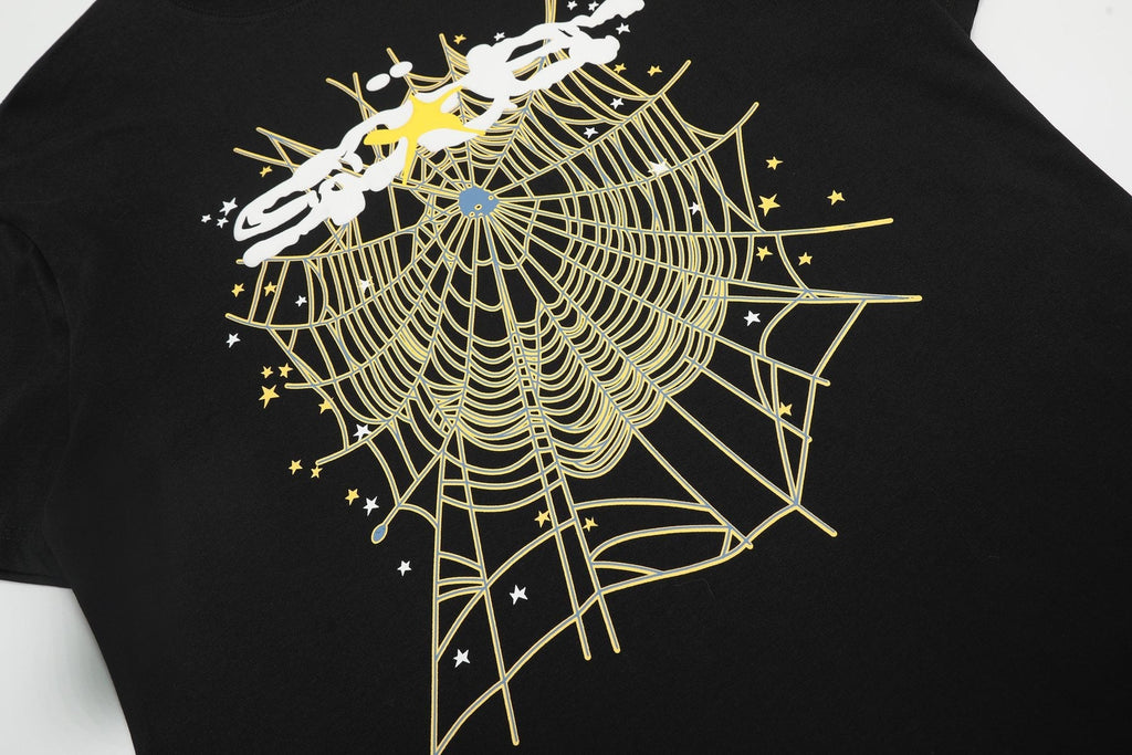 Sp5der Spiderweb Graphic T-Shirt