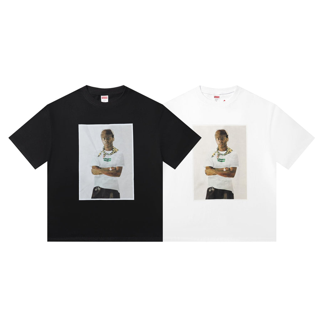 Supreme Tyler the Creator Portrait Graphic T-Shirt
