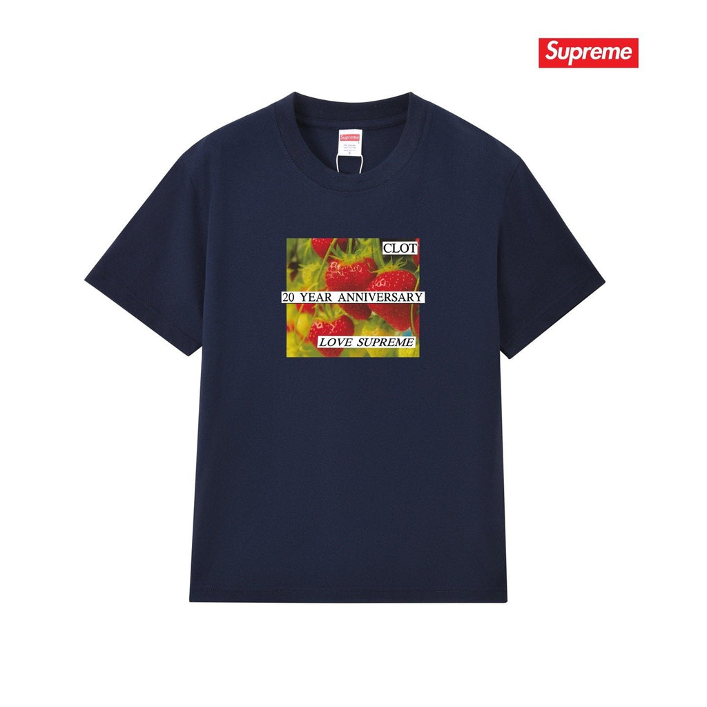 Supreme Floral Anniversary Graphic T-Shirt