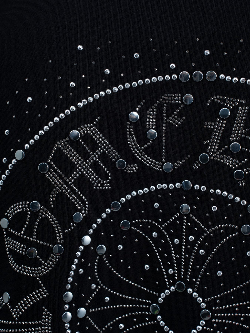 Chrome Hearts Rhinestone-Style Graphic T-Shirt