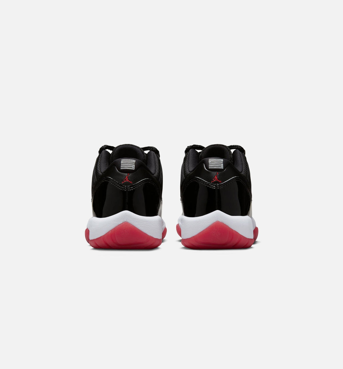 Air Jordan 11 Retro Bred Grade School Lifestyle Shoes - Black/Varsity Red/White