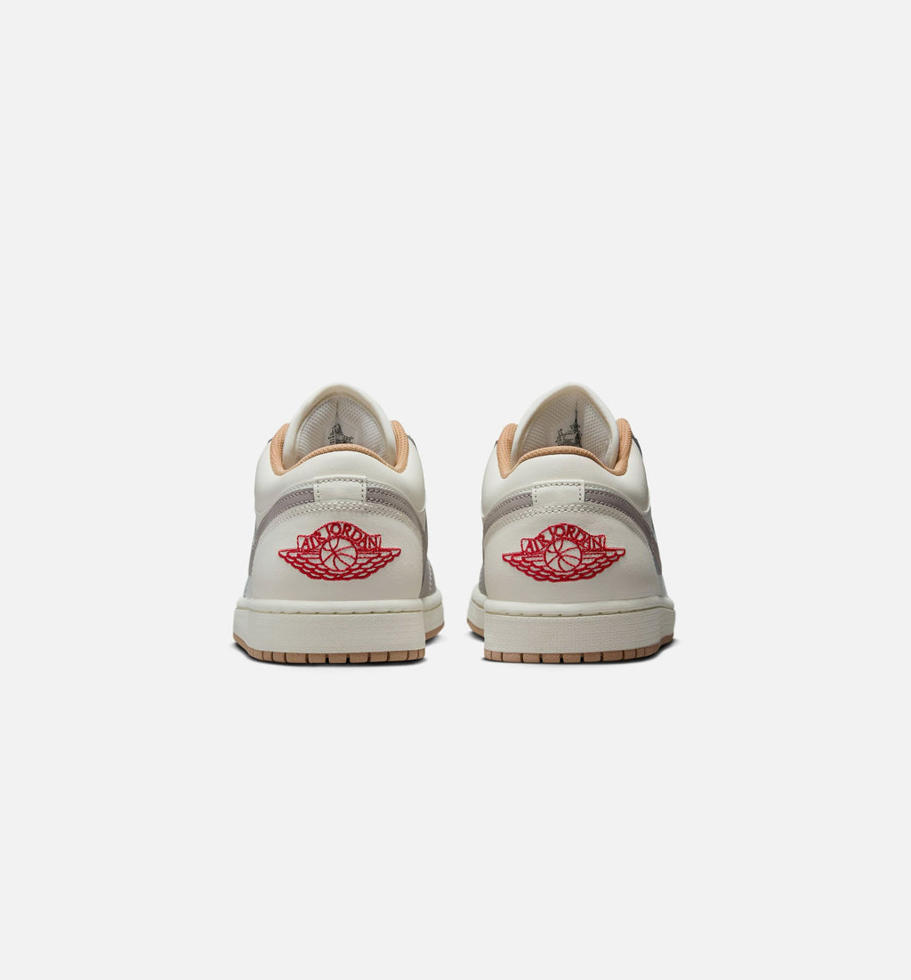 Air Jordan 1 Low “Sail/Fire Red” Men's Lifestyle Shoes