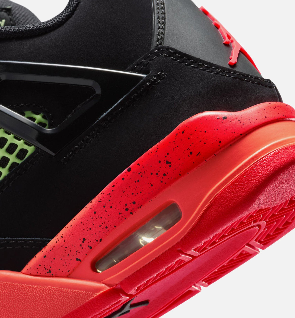 Air Jordan 4 Retro 'Black Infrared 23' Grade School - Black/Infrared 23/Bright Mango