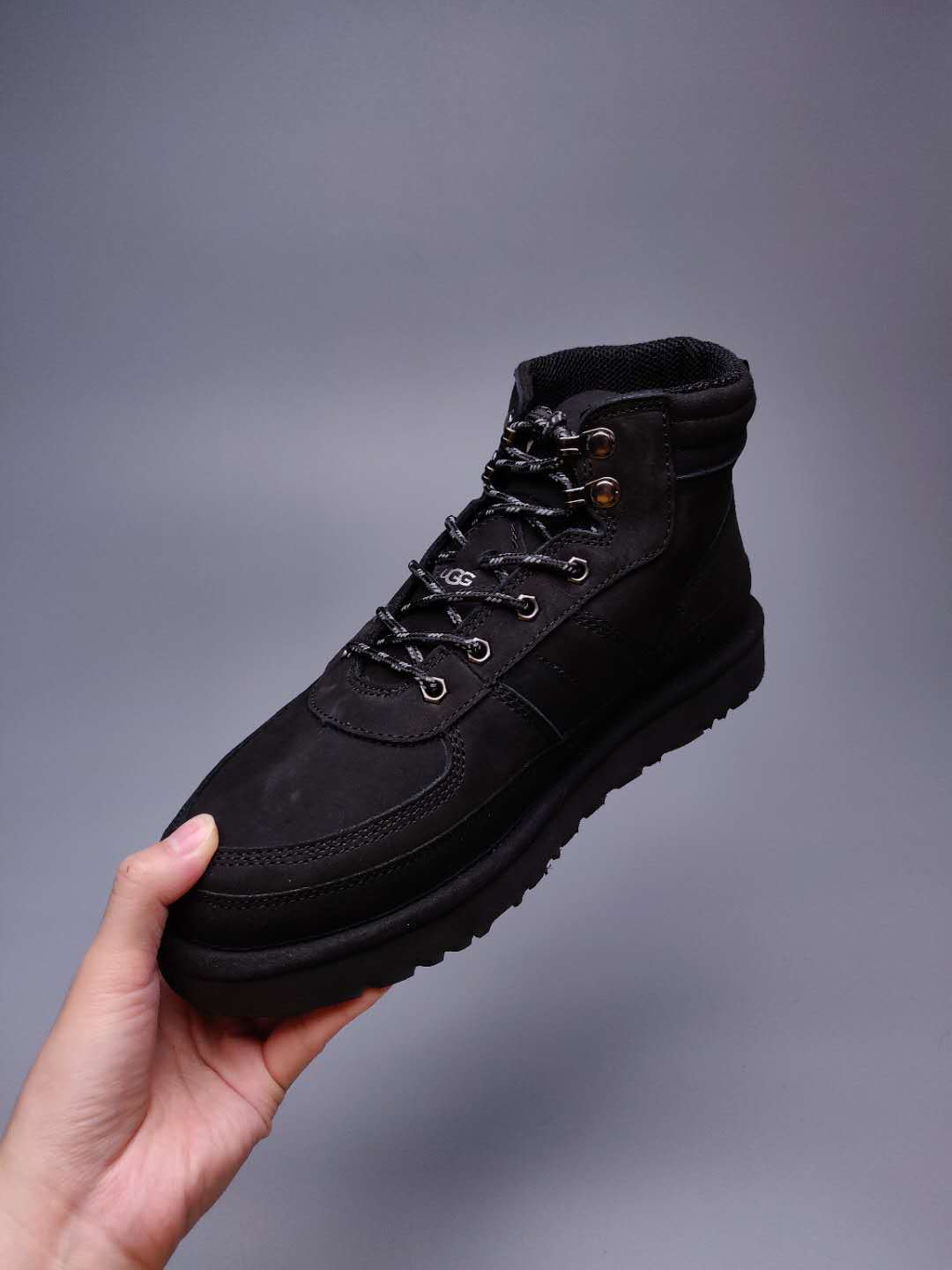 Black Men’s Casual Lace-Up Sneakers — New Arrival | In Stock