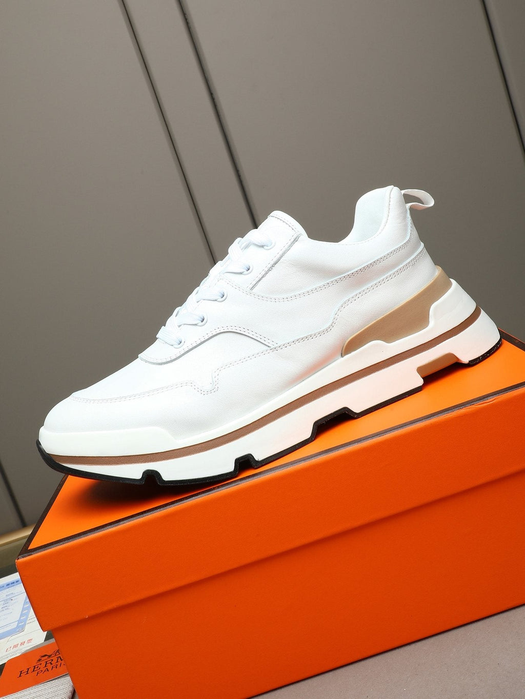 Hermès Layered-Sole Men's Sneakers