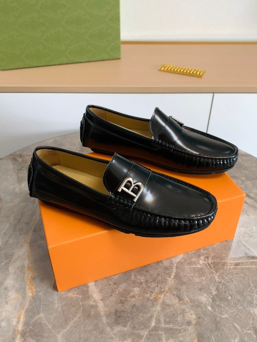 Men's Metal-Accent Loafers