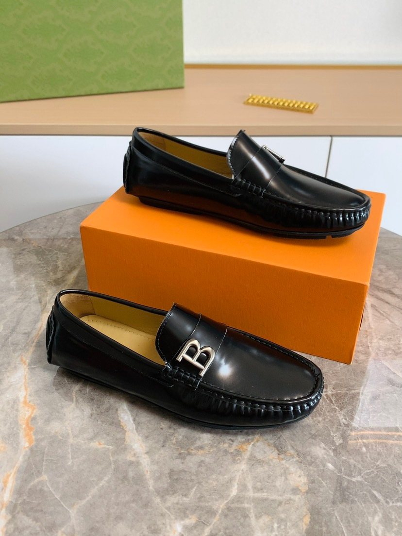 Men's Metal-Accent Loafers