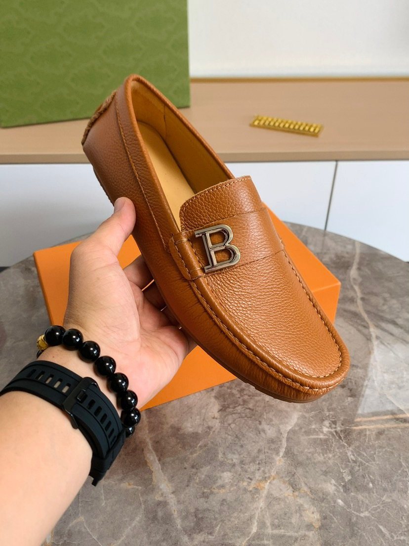 Men's Metal-Accent Loafers