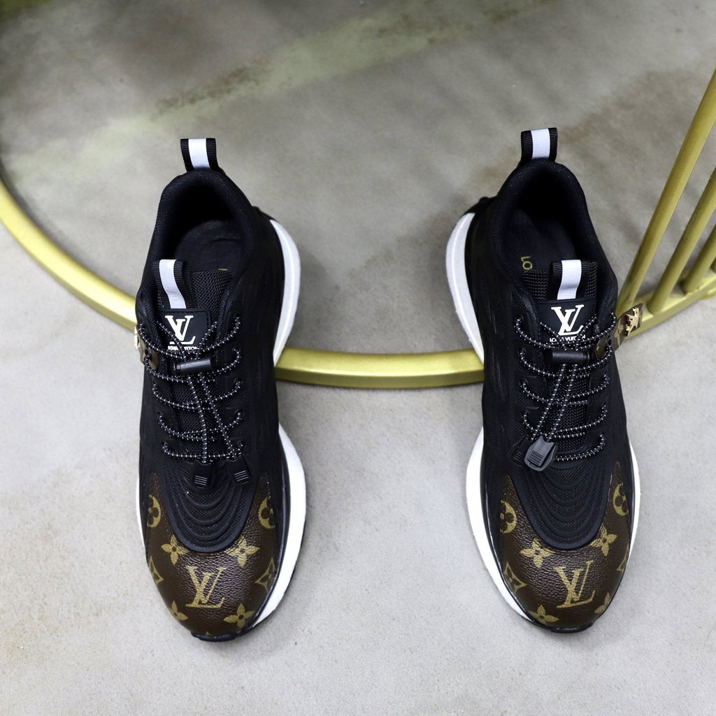 Louis Vuitton Men's Monogram Panel Sneakers